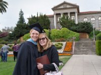 Scot Masters Graduation 2018-145  The Happy Graduate and Happy Rachel!